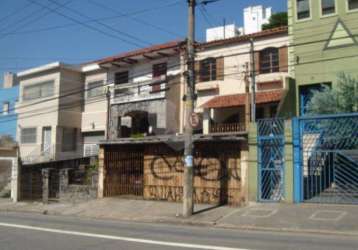 Terreno com 2 casas para venda ou locação ( conjunta) em santana - sp