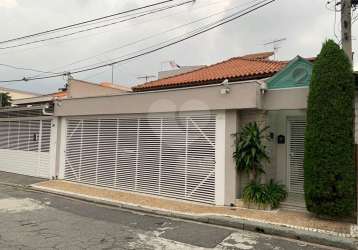 Casa terrea à venda no tucuruvi, com 206 m² com 3 dorm e 3 vagas