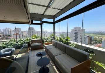 Cobertura duplex decorada e mobiliada à venda em santana com 325 m² de área privativa.