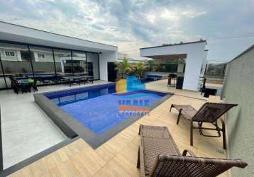 Casa com 4 dormitórios à venda, 520 m² por r$ 5.600.000,00 - loteamento alphaville campinas - campinas/sp