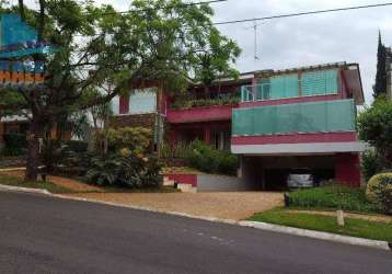 Casa com 5 dormitórios à venda, 700 m² por r$ 4.500.000,00 - residencial parque rio das pedras - campinas/sp