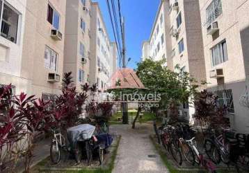 Apartamento à venda, 2 quartos, 1 vaga, campo grande - rio de janeiro/rj