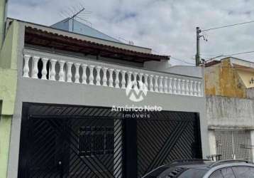 Sobrado com 3 dormitórios para alugar, 255 m² por r$ 3.770/mês - osvaldo cruz - são caetano do sul/sp