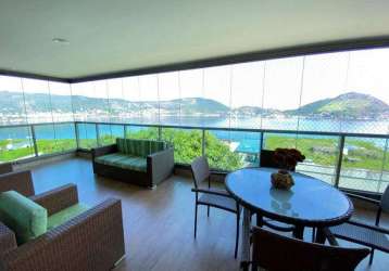 Apartamento 4 quartos alto padrão lazer comlpleto em são francisco - niterói - rj