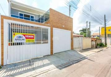 Casa com 3 quartos à venda na rua joão zaions, 85, sítio cercado, curitiba, 120 m2 por r$ 380.000