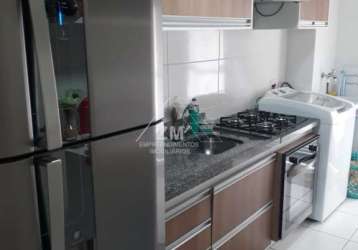 Apartamento com 2 quartos à venda na rua venezuela, 270, jardim santa clara do lago ii, hortolândia, 56 m2 por r$ 300.000