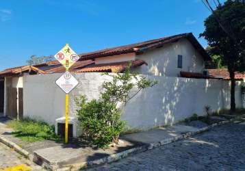 Casa em condomínio para venda em itaboraí, outeiro das pedras, 2 dormitórios, 2 banheiros, 1 vaga