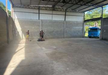 Galpão para locação em itaboraí, calundu, 2 banheiros