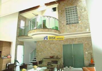 Casa com 3 dormitórios à venda, 338 m² por r$ 1.485.000,00 - dos casa - são bernardo do campo/sp