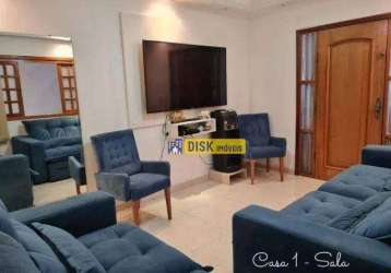 Casa com 3 dormitórios à venda, 137 m² por r$ 901.000,00 - demarchi - são bernardo do campo/sp