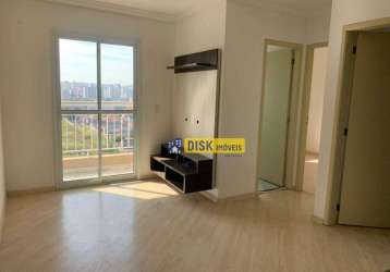 Apartamento com 2 dormitórios para alugar, 48 m² por r$ 2.139,22/mês - vila gonçalves - são bernardo do campo/sp