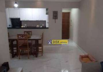 Apartamento com 3 dormitórios à venda, 75 m² por r$ 525.000 - vila apiaí - santo andré/sp