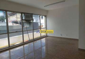 Sala, 43 m² - venda por r$ 198.000,00 ou aluguel por r$ 1.877,00/mês - jardim do mar - são bernardo do campo/sp