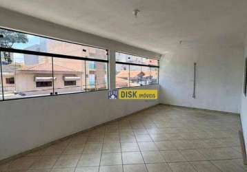 Sala para alugar, 155 m² por r$ 4.800,00/ano - silveira - santo andré/sp