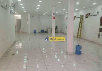 Salão para alugar, 211 m² por r$ 15.210,00/mês - centro - são bernardo do campo/sp