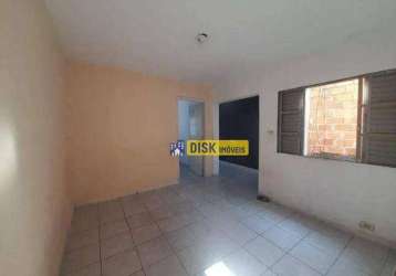 Casa com 2 dormitórios para alugar por r$ 1.370,00/mês - baeta neves - são bernardo do campo/sp