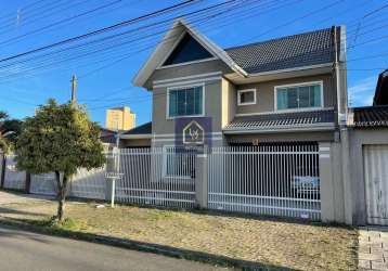 Casa com 4 dormitórios (1 suíte) à venda. são 268 m² por r$ 1.590.000 no bairro cidade jardim - são josé dos pinhais/pr