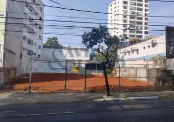 Terreno comercial à venda na avenida paes de barros, 587/597, mooca, são paulo por r$ 5.500.000