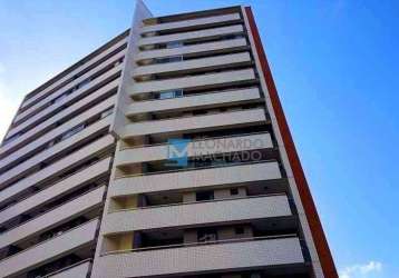 Apartamento com 3 dormitórios à venda, 82 m² por r$ 590.000 - cocó - fortaleza/ce