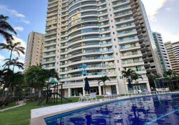 Apartamento com 3 dormitórios à venda, 210 m² por r$ 2.999.000,00 - meireles - fortaleza/ce