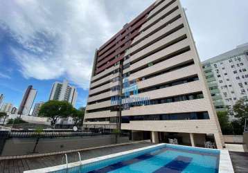 Apartamento com 3 dormitórios à venda, 160 m² por r$ 550.000,00 - tirol - natal/rn