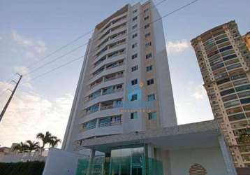 Apartamento com 3 dormitórios para alugar, 77 m² por r$ 2.695,00/mês - candelária - natal/rn