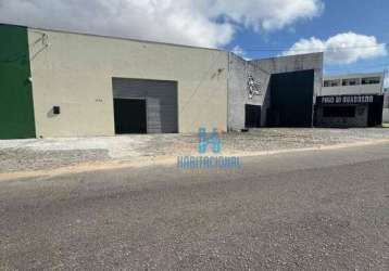 Galpão para alugar, 210 m² por r$ 4.045,00/mês - capim macio - natal/rn