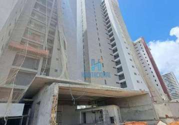 Apartamento com 3 dormitórios para alugar, 144 m² por r$ 6.500/mês - capim macio - natal/rn