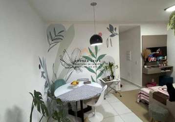 Apartamento 2 dormitórios à venda ou locação, 55 m², fit campolim