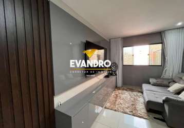 Apartamento para venda em cuiabá, jardim imperial, 3 dormitórios, 2 banheiros, 2 vagas