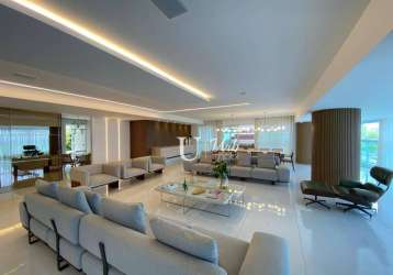 Apartamento com 5 dormitórios à venda, 630 m² por r$ 8.000.000,00 - altiplano cabo branco - joão pessoa/pb