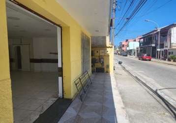 Loja para locação de esquina com sala ampla e 1 banheiro, gamboa, cabo frio, rj