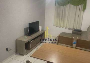 Apartamento com 2 dormitórios à venda, 45 m² por r$ 220.000,00 - residencial terra da uva - jundiaí/sp