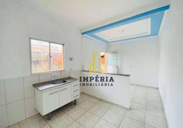 Casa com 1 dormitório para alugar, 40 m² por r$ 600,00/mês - vila primavera - jarinu/sp