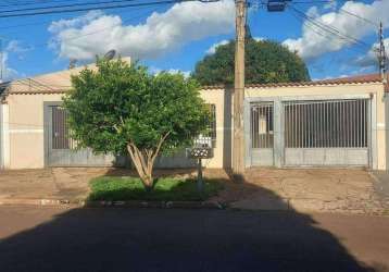 Casa térrea para venda com 247 metros quadrados com 4 quartos em sobrinho - campo grande - ms