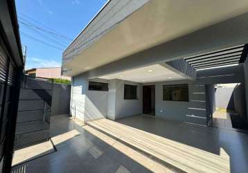 Casa à venda, 3 quartos, 1 suíte, 2 vagas, residencial oliveira iii - campo grande/ms