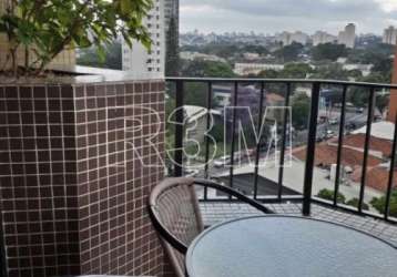 Lindo apartamento no campo belo com 160m² de a.u., no 7º andar com 3 suítes, 3 vagas.