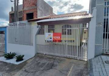 Casa com 3 dormitórios à venda, 81 m² por r$ 330.000,00 - umbará - curitiba/pr