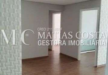 Apartamento no condominio the gate com 3 quartos - dona tecla