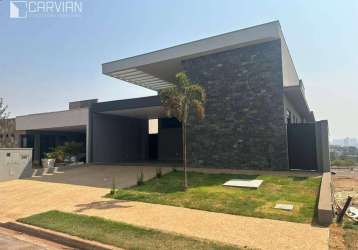 Casa com 3 dormitórios à venda, 190 m² por r$ 1.720.000,00 - loteamento terras de florença - ribeirão preto/sp