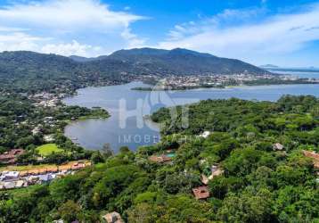 Terreno à venda na rua laurindo januário da silveira, 3412, lagoa da conceição, florianópolis, 2890 m2 por r$ 7.700.000