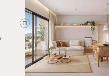 Apartamento com 2 quartos à venda na rodovia jornalista manoel de menezes, 1, barra da lagoa, florianópolis, 69 m2 por r$ 1.653.402