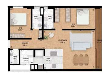 Apartamento com 2 quartos à venda na rua carlos von koseritz, 1528, auxiliadora, porto alegre, 103 m2 por r$ 1.400.000