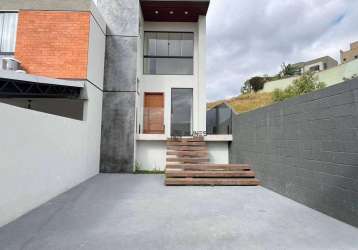 Casa com 3 dormitórios à venda, 105 m² por r$ 570.000 - jardim são joão - juiz de fora/mg