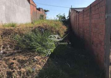 Terreno à venda, residencial colina das nascentes, campinas, sp