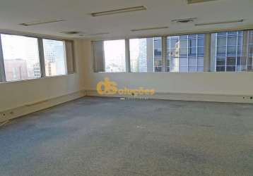 Sala comercial para locação com 170 mt² no centro histórico de são paulo.