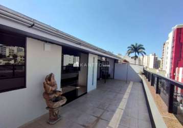 Cobertura com 4 dormitórios à venda, 129 m² por r$ 490.000 - são mateus - juiz de fora/mg