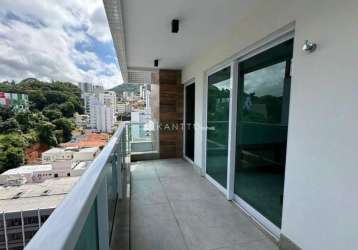 Apartamento com 4 dormitórios à venda, 200 m² por r$ 1.790.000 - centro - juiz de fora/mg