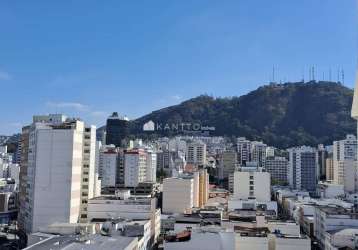 Apartamento com 1 dormitório à venda, 38 m² por r$ 135.000 - centro - juiz de fora/mg