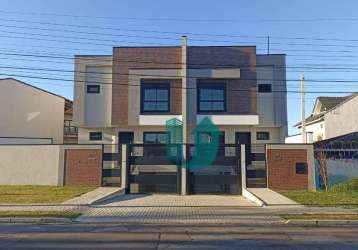 Casa de rua nova c/ 2 suites, 2 vagas e quintal grande - boa vista